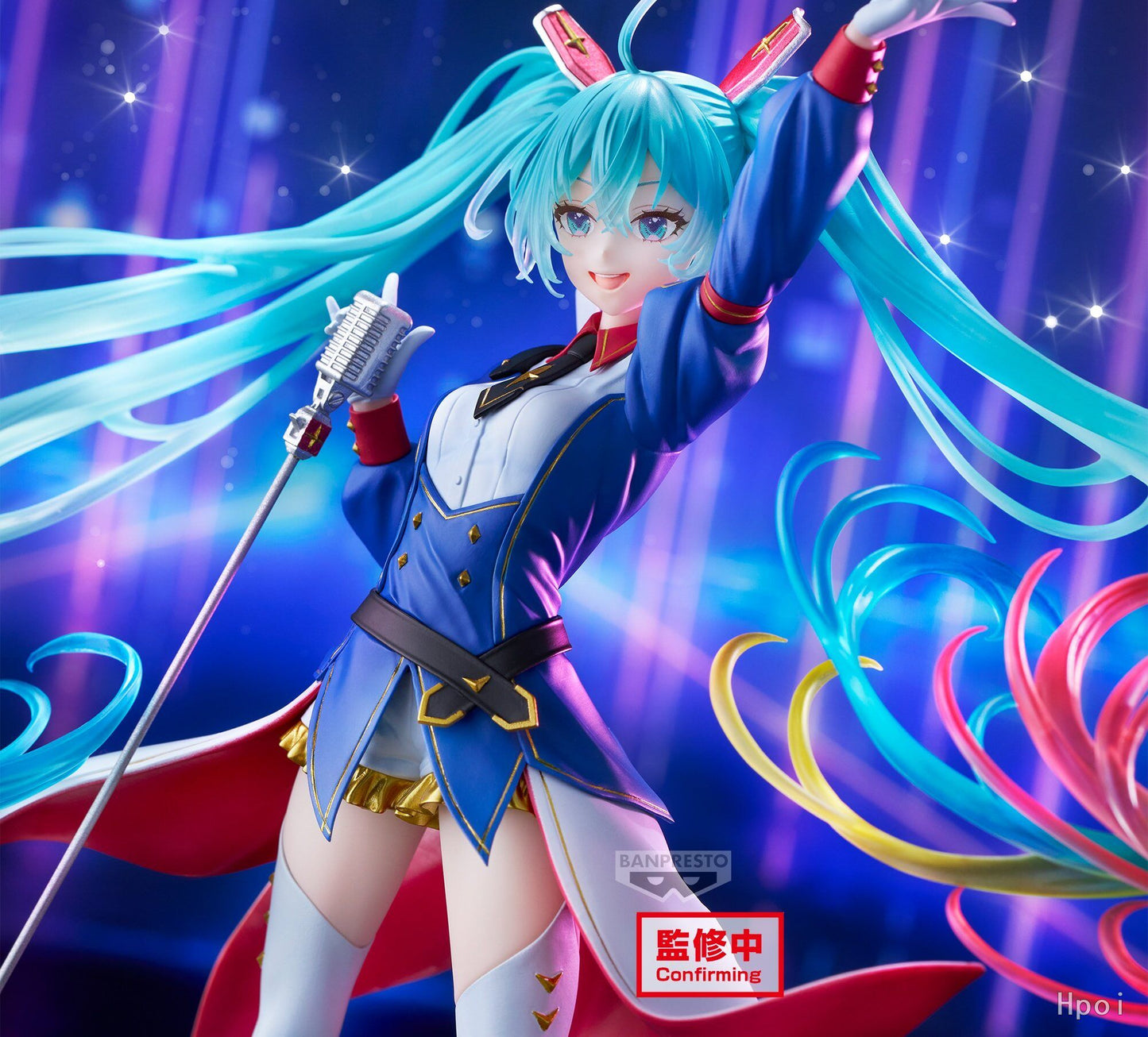 Banpresto Gundam 45th Anniversary x Hatsune Miku EVOLVE-GUNDAM Collaboration Figure