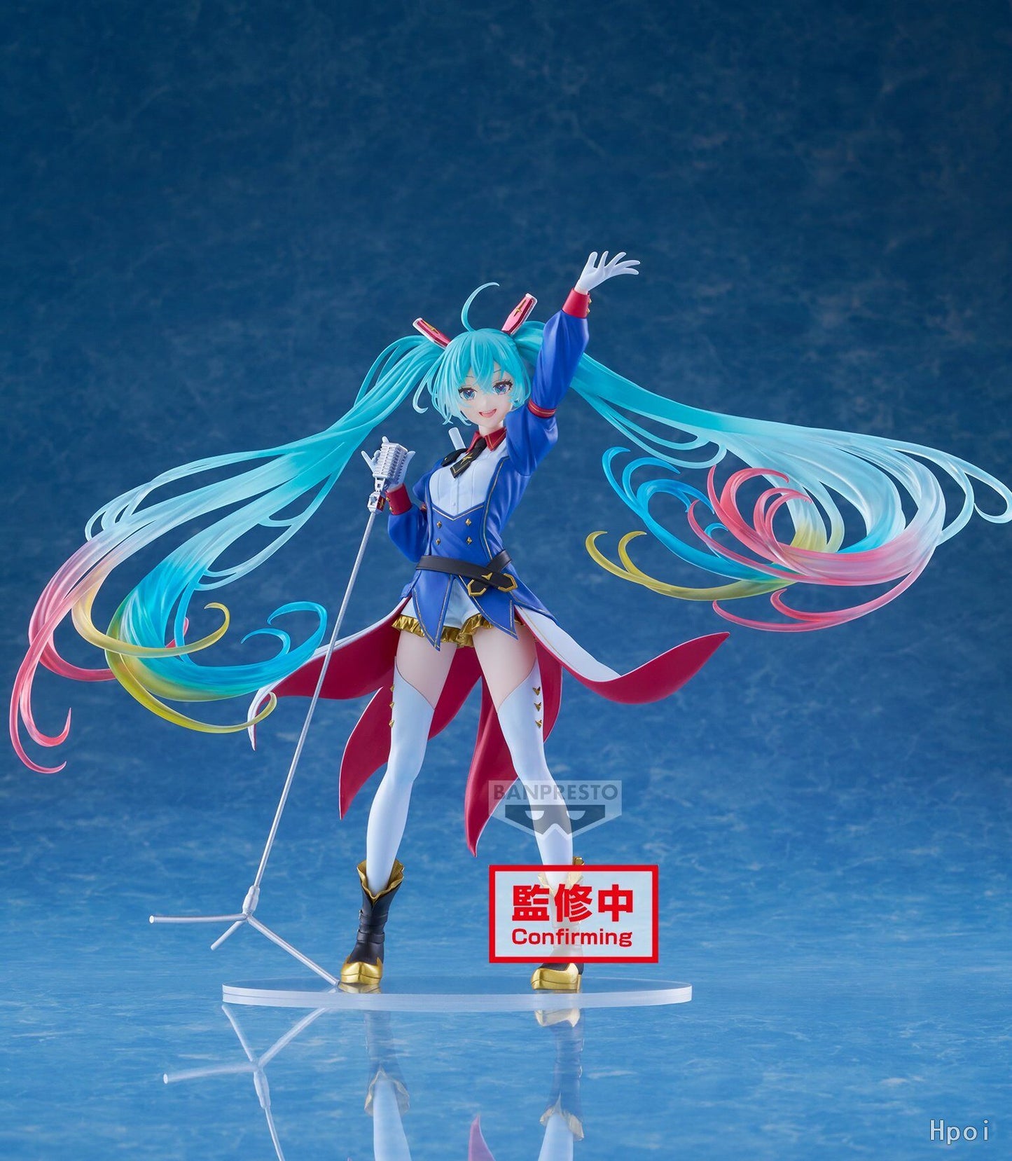 Banpresto Gundam 45th Anniversary x Hatsune Miku EVOLVE-GUNDAM Collaboration Figure