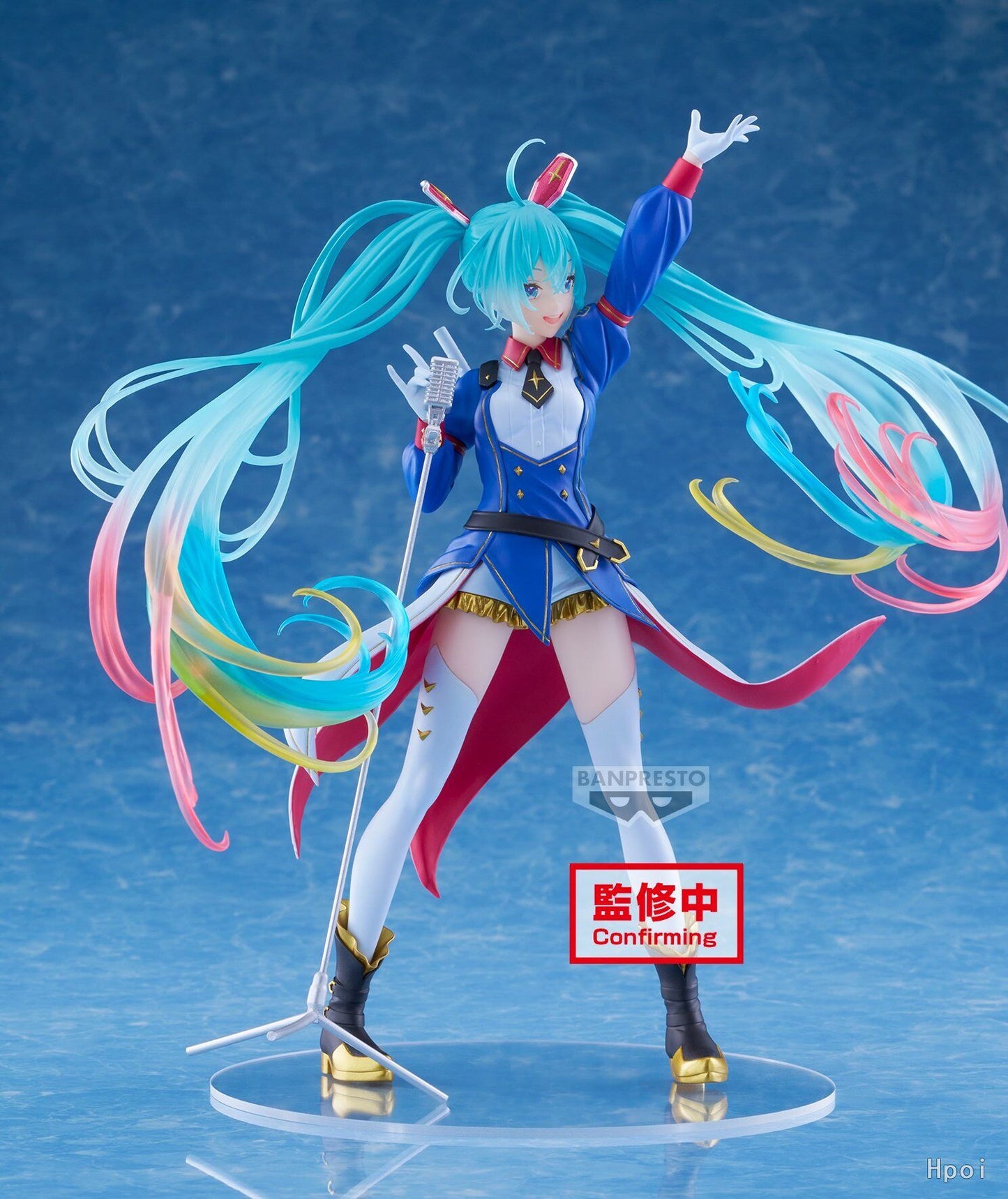 Banpresto Gundam 45th Anniversary x Hatsune Miku EVOLVE-GUNDAM Collaboration Figure