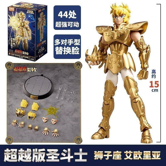 Blokees Saint Seiya Champion Class 02 Leo Aiolia 6-Inch Poseable Model Kit
