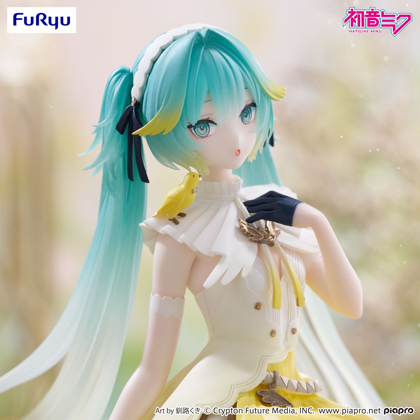 FuRyu Hatsune Miku Canary Bird Noodle Stopper 5.5-Inch Figure