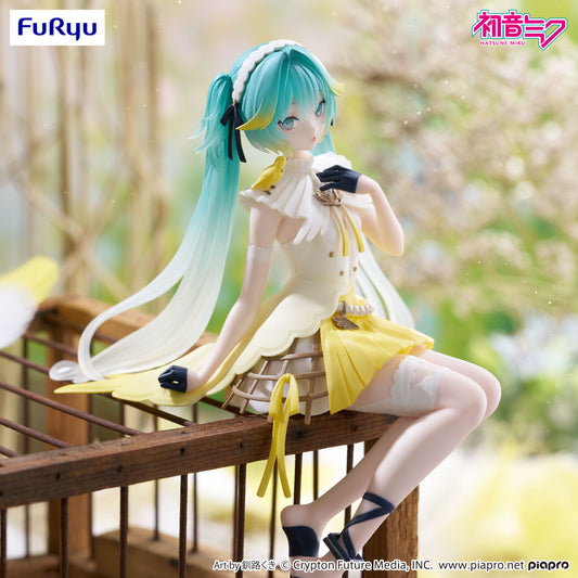 FuRyu Hatsune Miku Canary Bird Noodle Stopper 5.5-Inch Figure