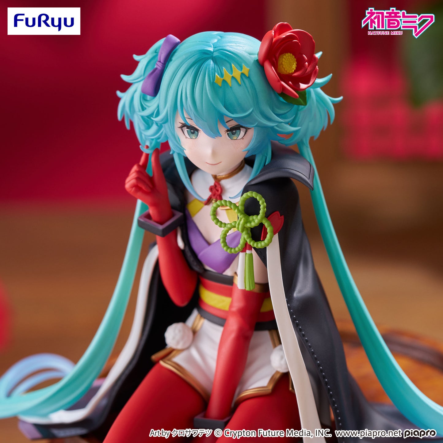 FuRyu Hatsune Miku Camellia Flower Japanese-Style Figure