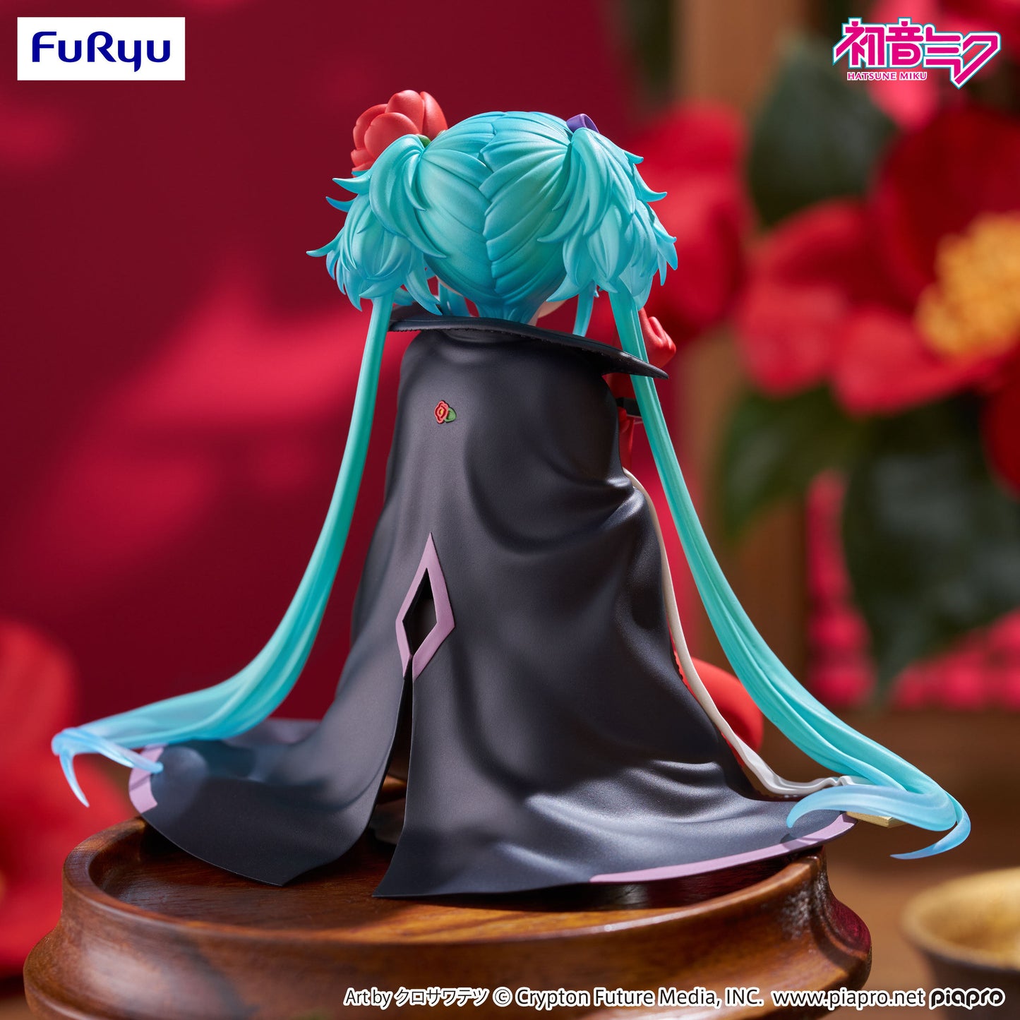 FuRyu Hatsune Miku Camellia Flower Japanese-Style Figure