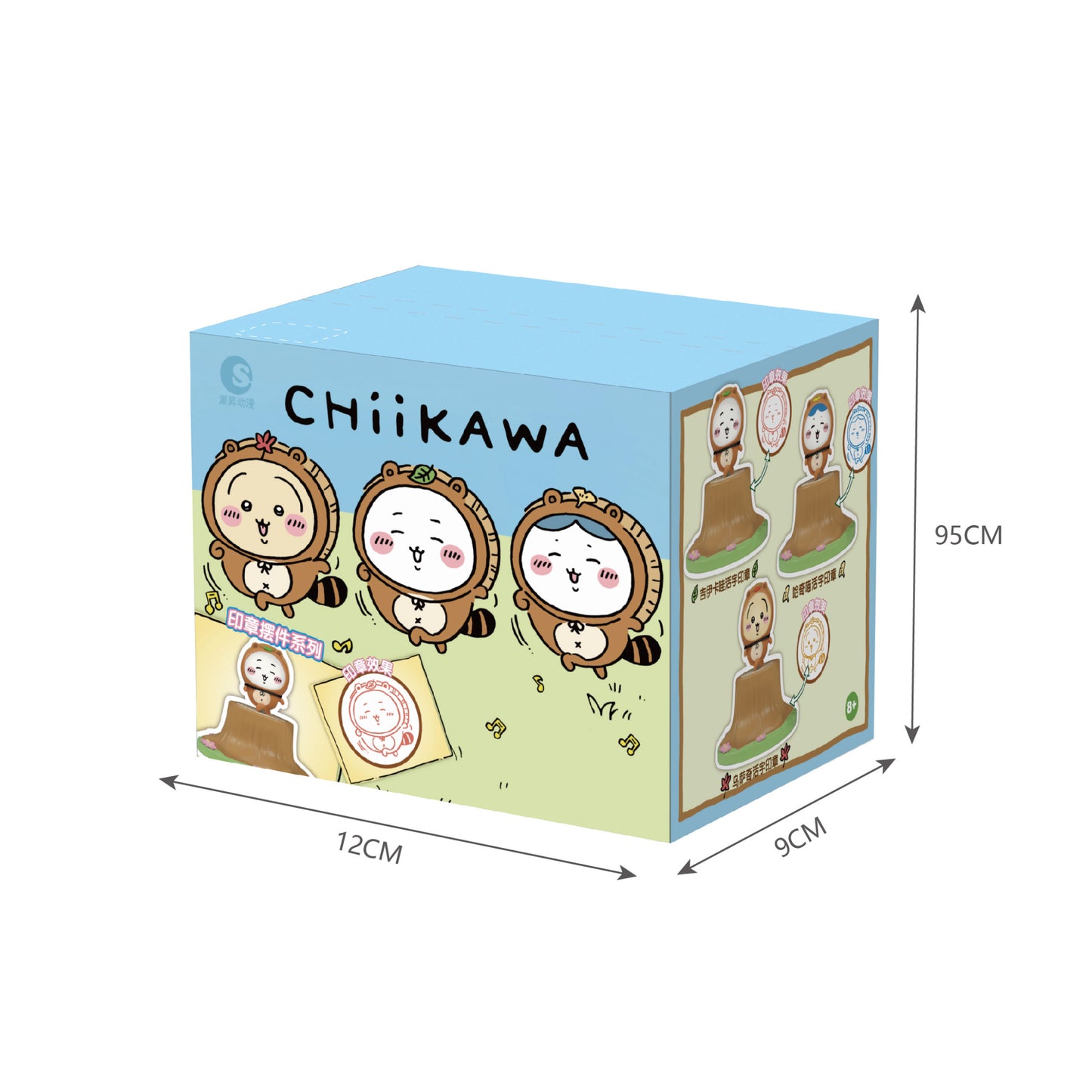 Official Chiikawa Forest Fashion Show Interactive Stamp Figure Blind Box