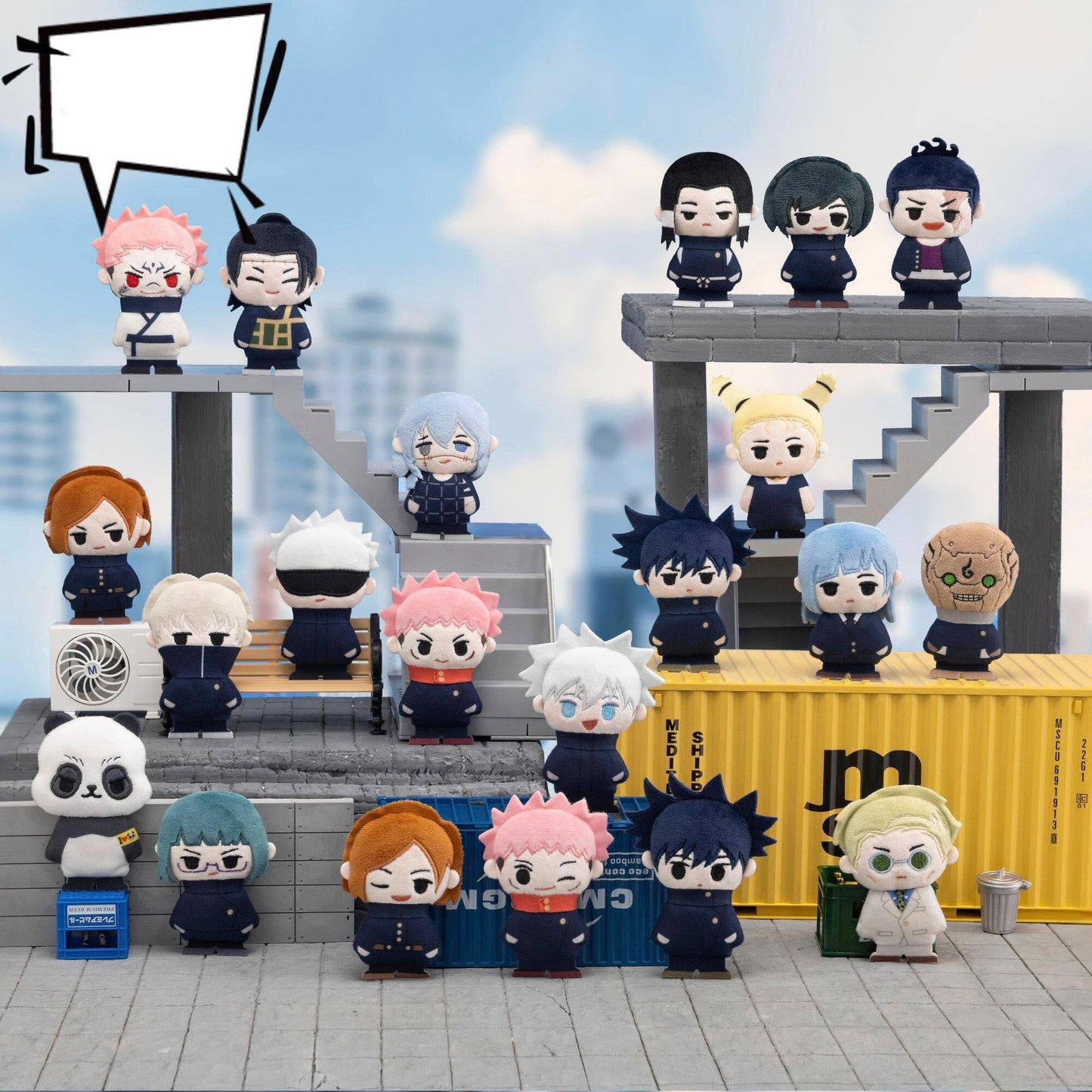 Jujutsu Kaisen Moe Realm Plush Pin Blind Box