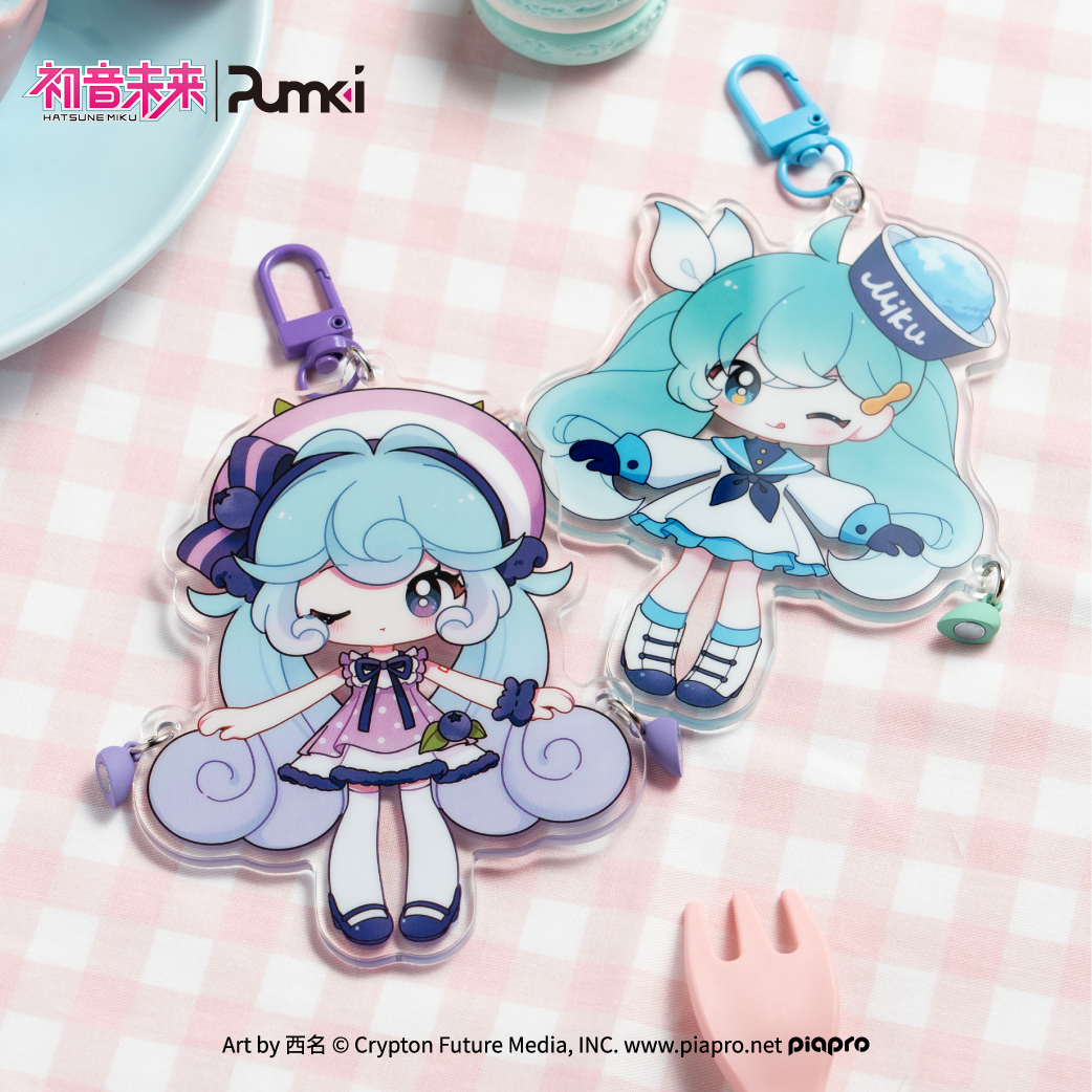 Hatsune Miku Dessert Girl Acrylic Magnetic Charm Blind Pack