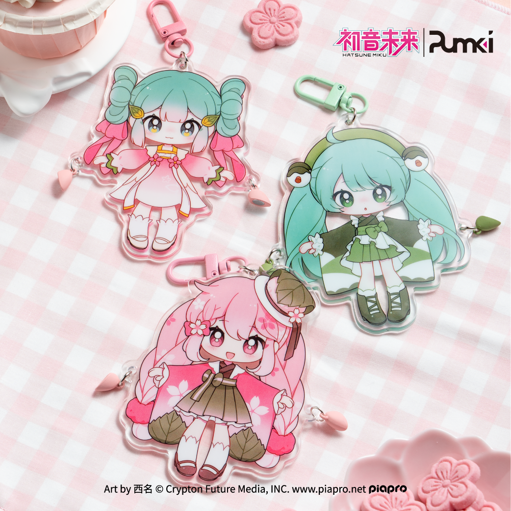 Hatsune Miku Dessert Girl Acrylic Magnetic Charm Blind Pack