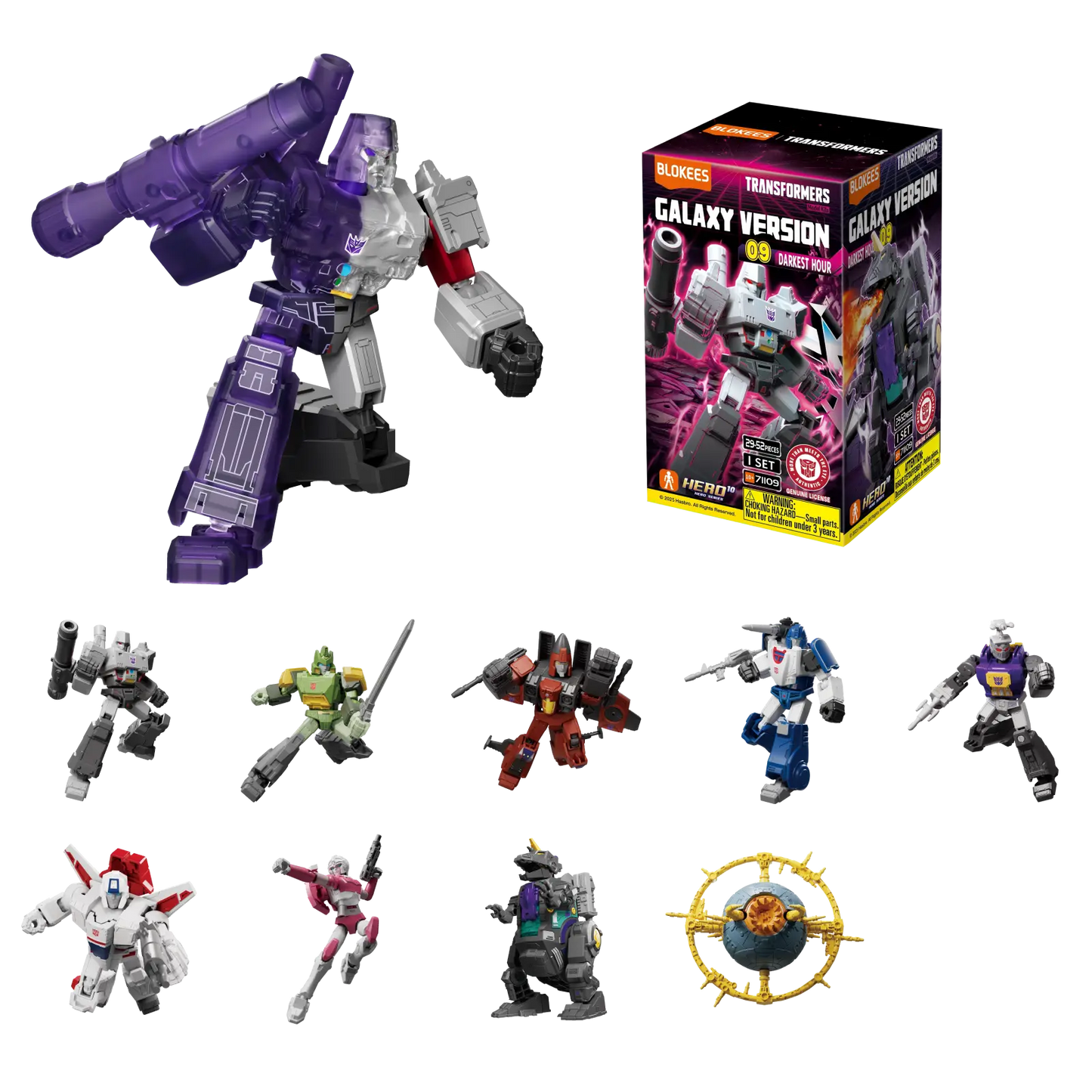 Blokees Transformers Galaxy Version 09 Darkest Hour