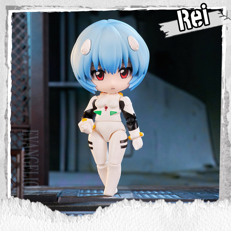 Blokees Evangelion Miracle Connection Q-Style Figure Blind Box