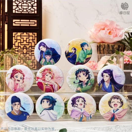 The Apothecary Diaries Blooming Time 58mm Button Badge Blind Box