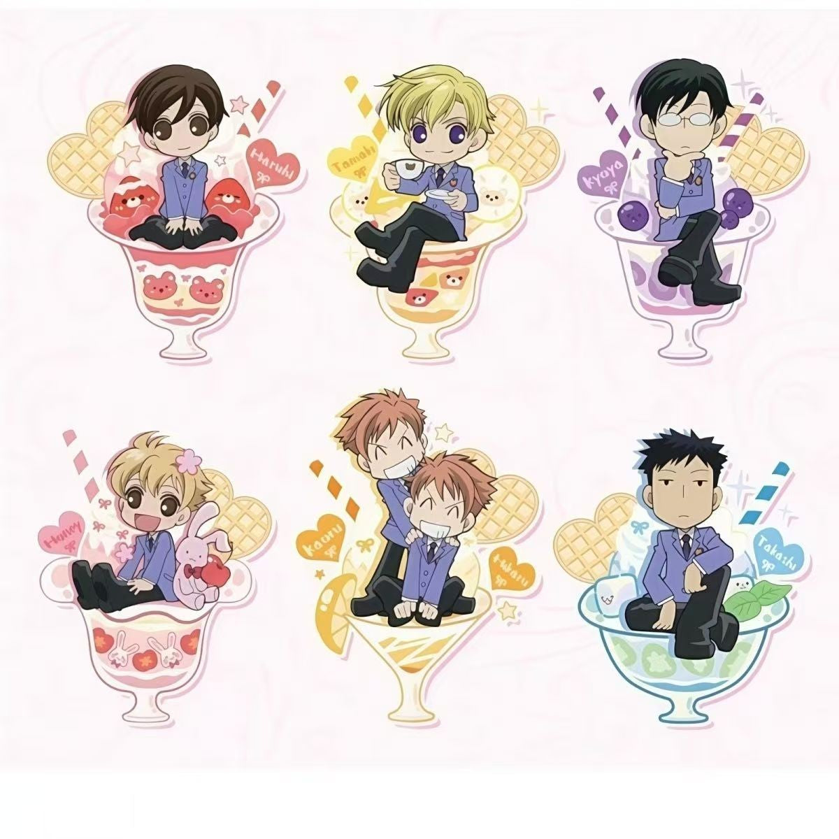Ouran High School Host Club Tea Party Mini Standee Blind Pack