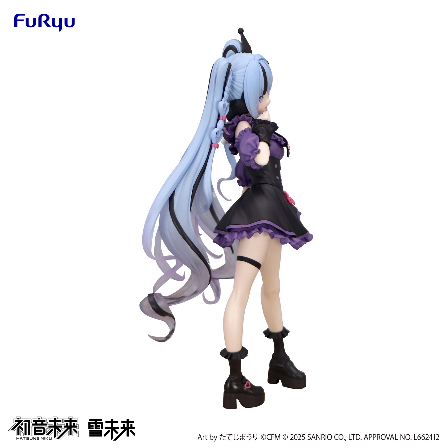 FuRyu Snow Miku x Kuromi Trio-Try-iT Figure