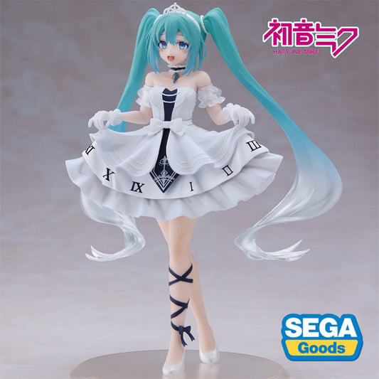 TAITO Hatsune Miku Wonderland Cinderella White Ver. Figure