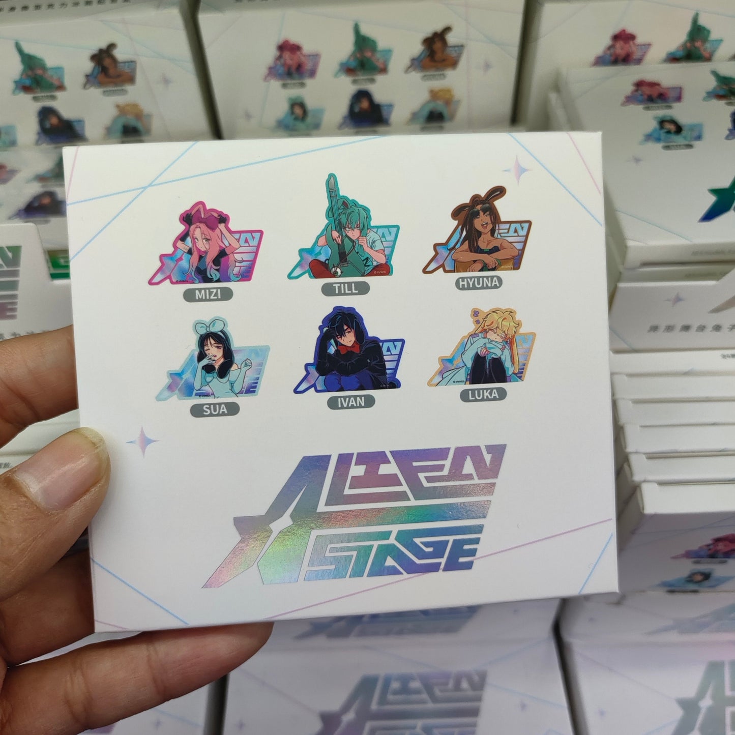 ALIEN STAGE Rabbit Series Bust Acrylic Refrigerator Magnet Blind Box