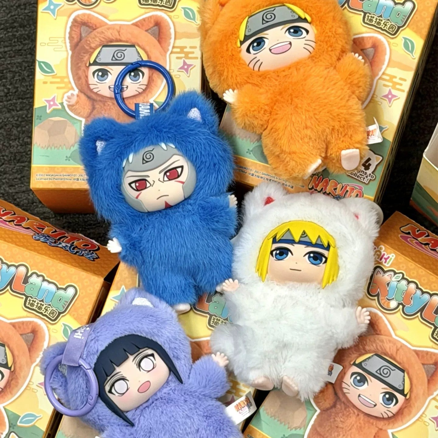 EAKI NARUTO Shippuden KittenLand Cat Costume Plush Figure Blind Box