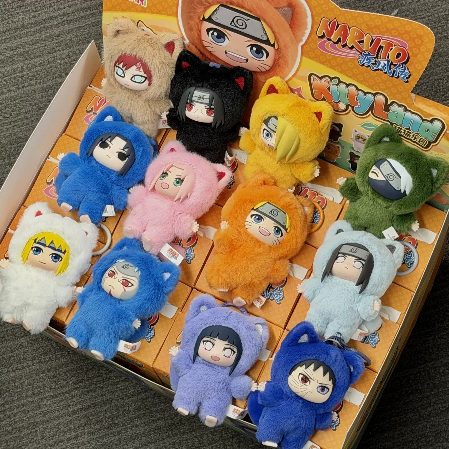 EAKI NARUTO Shippuden KittenLand Cat Costume Plush Figure Blind Box