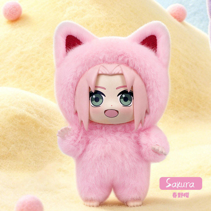 EAKI NARUTO Shippuden KittenLand Cat Costume Plush Figure Blind Box