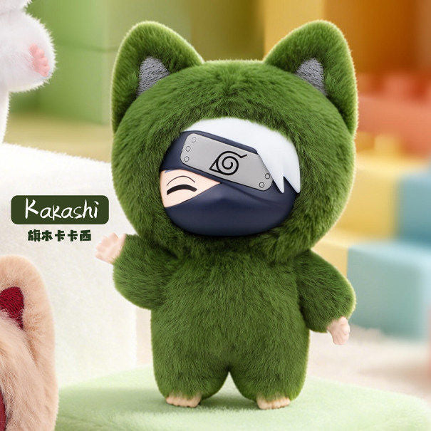 EAKI NARUTO Shippuden KittenLand Cat Costume Plush Figure Blind Box