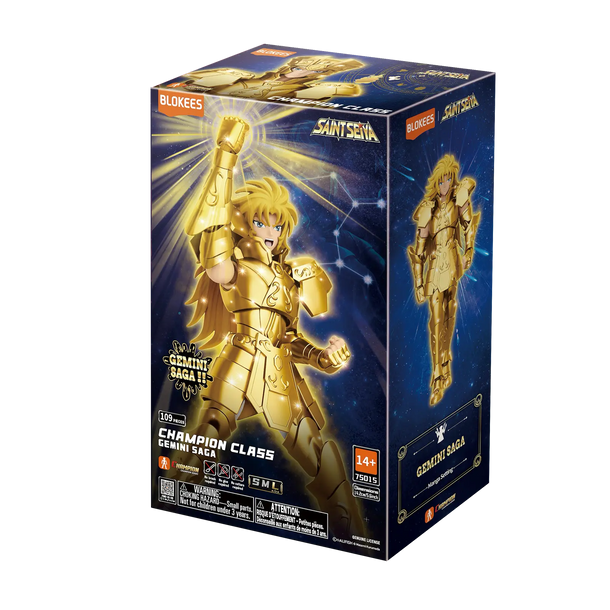 Blokees Saint Seiya Champion Class 13 Gemini Saga Model Kit