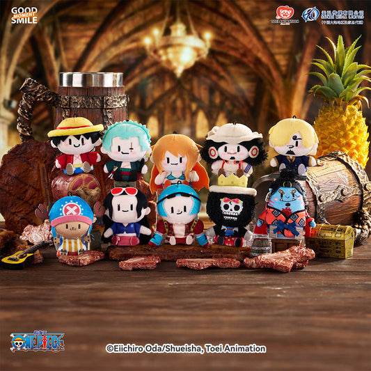 GoodSmile Moment One Piece Straw Hat Pirates Finger Puppet Plush Blind Box