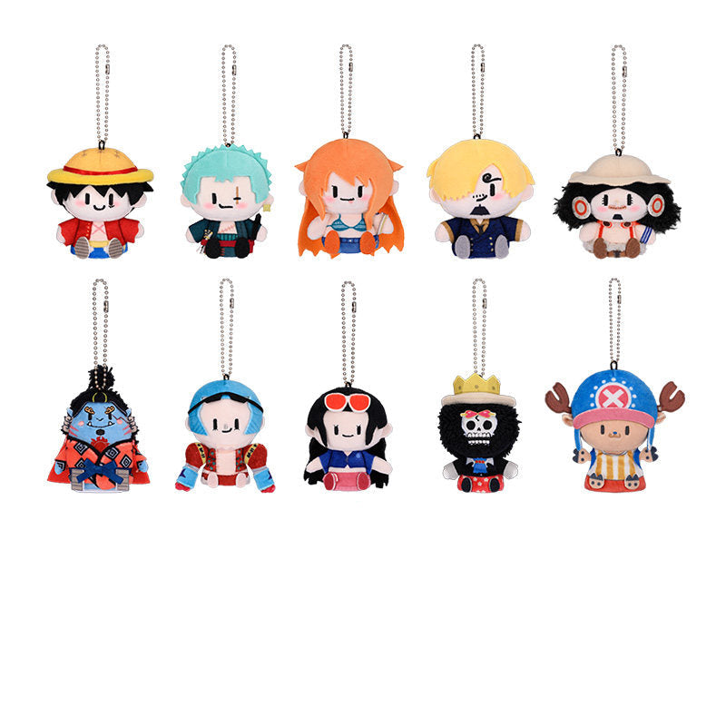 GoodSmile Moment One Piece Straw Hat Pirates Finger Puppet Plush Blind Box