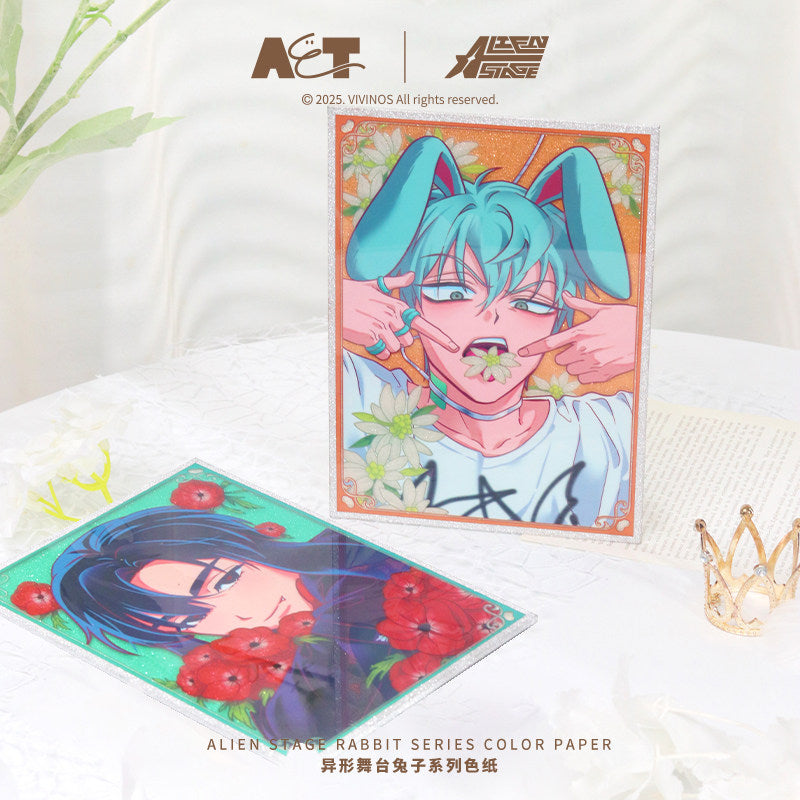 Alien Stage Rabbit Series Illustration Board