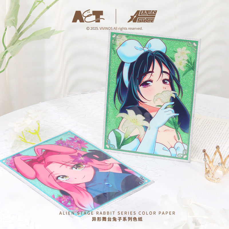Alien Stage Rabbit Series Illustration Board