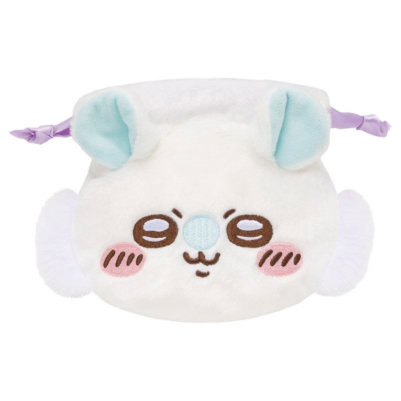 Chiikawa Okao Kinchaku 2 Face Drawstring Pouch Blind Box