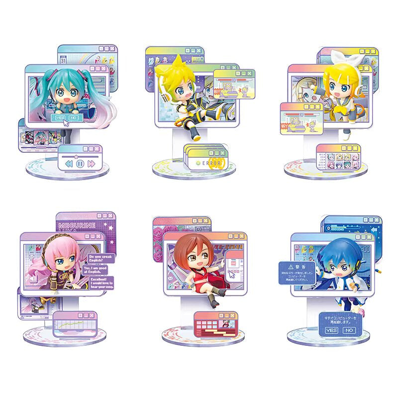 Re-Ment Hatsune Miku Window Figure Collection Blind Box