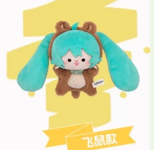 FUN4YEAH Hatsune Miku MIKU ZOO Plush Blind Box