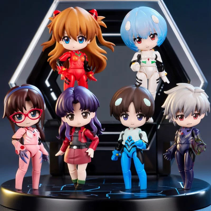 Blokees Evangelion Miracle Connection Q-Style Figure Blind Box