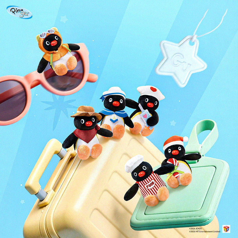 Pingu GuGu Adventure Series Plush Pendant Blind Bag