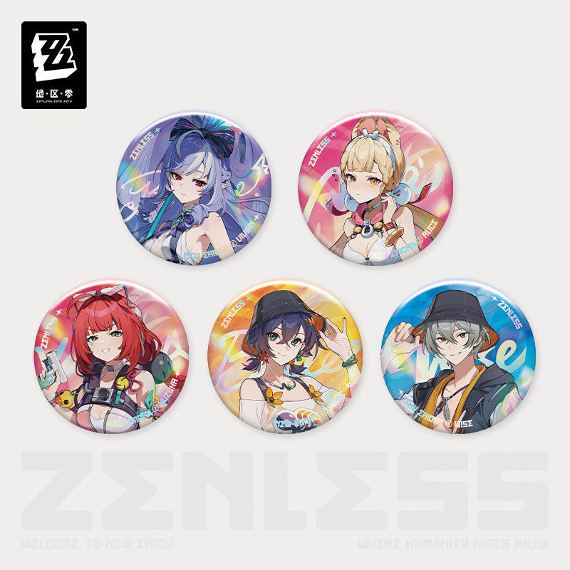 Zenless Zone Zero New Eridu Fashion Series Vol. 3 Tinplate Badge