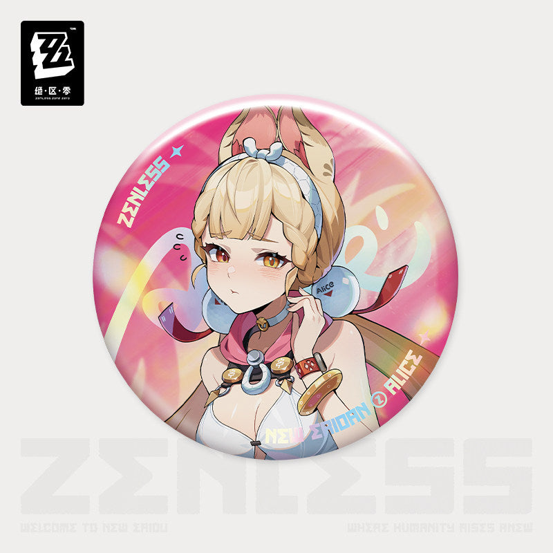 Zenless Zone Zero New Eridu Fashion Series Vol. 3 Tinplate Badge