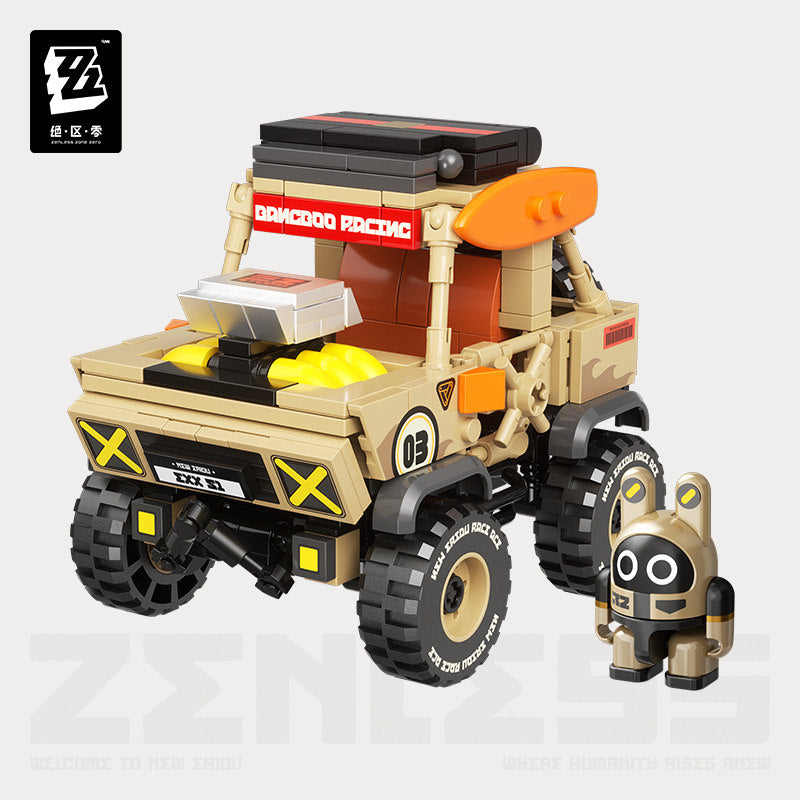 Zenless Zone Zero Bangboo Racing Series Building Block Vehicle