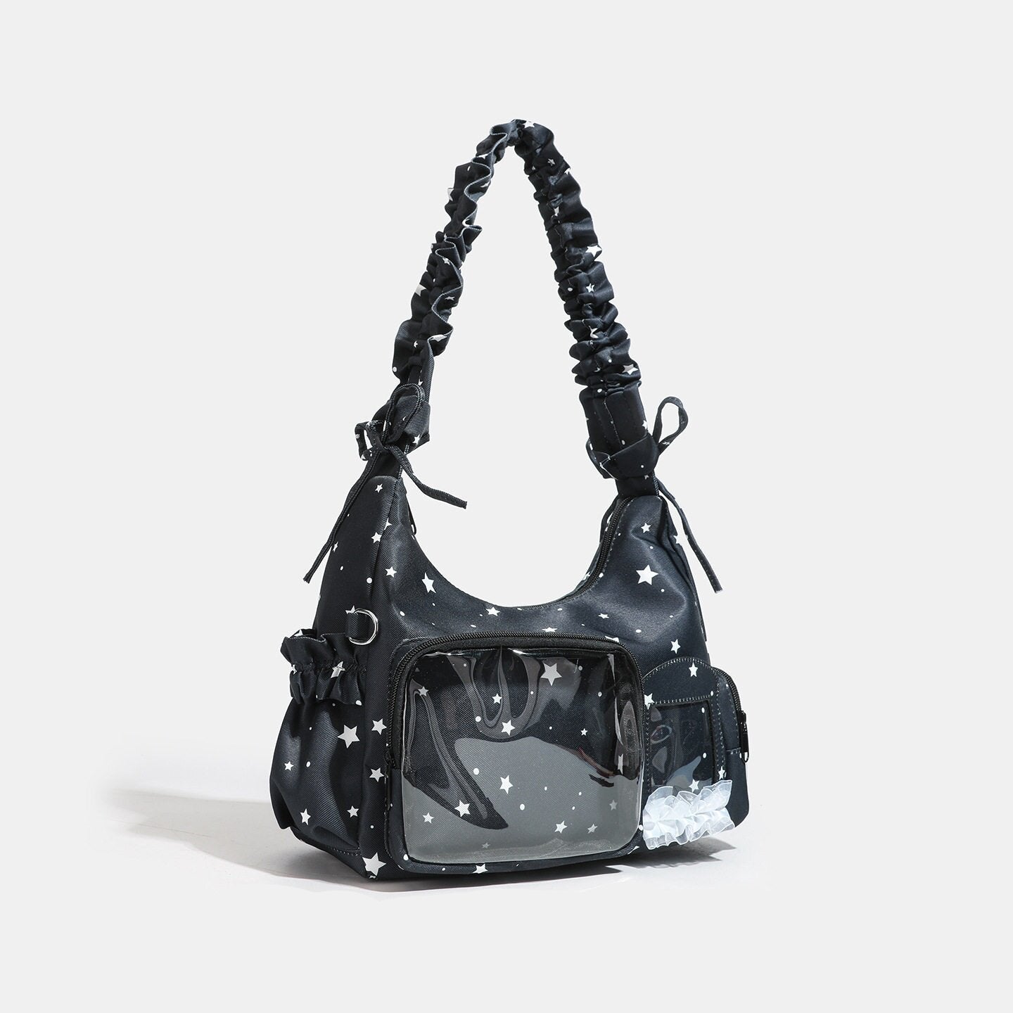 Starry Moon Clear Window Ita Shoulder Bag