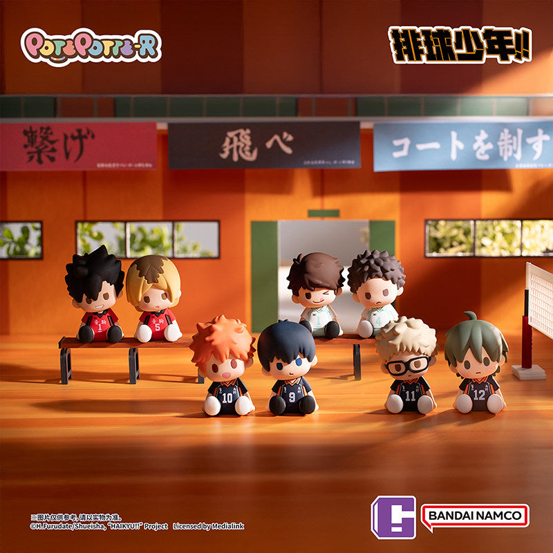 Haikyu!! PotePotter-R Sitting Mini Figure Blind Box