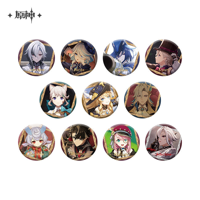 Genshin Impact The Final Feast Series Badge Blind Box