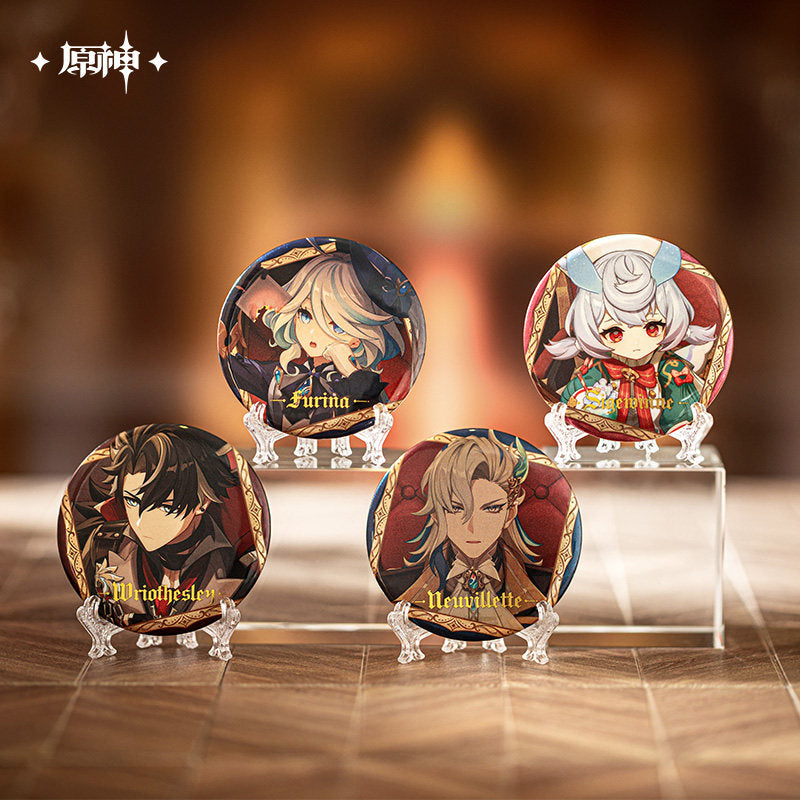 Genshin Impact The Final Feast Series Badge Blind Box