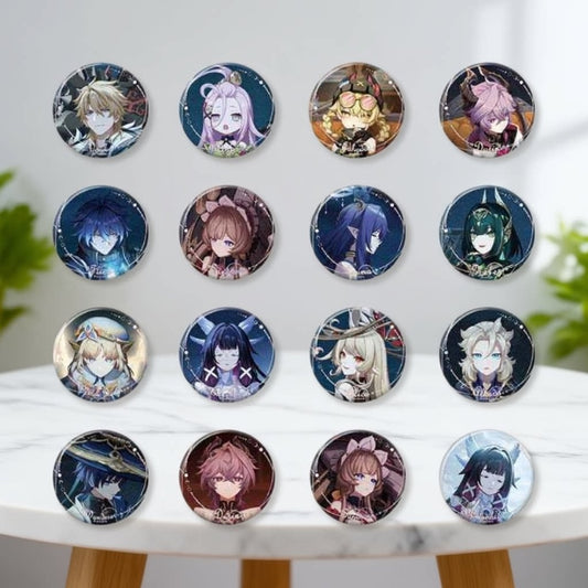Genshin Impact Moonlit Ballad of the Night Series Badge Blind Box
