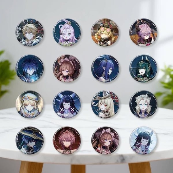 Genshin Impact Moonlit Ballad of the Night Series Badge Blind Box
