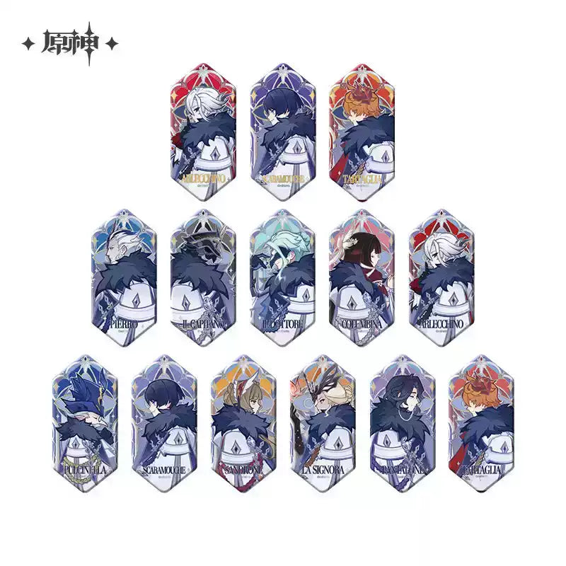 Genshin Impact Frost and Flame Series Badge Blind Box