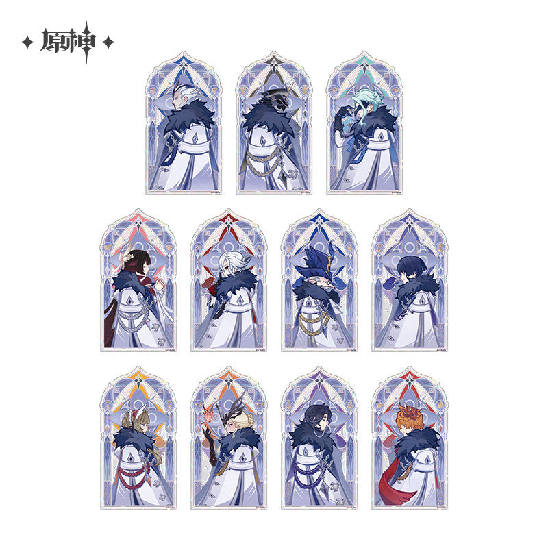 Genshin Impact Frost and Flame Series Connectable Acrylic Standee Blind Box