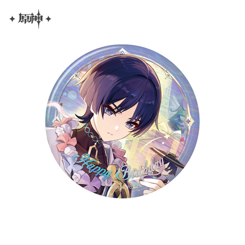 Genshin Impact Happy Birthday Series Wanderer Character Badge