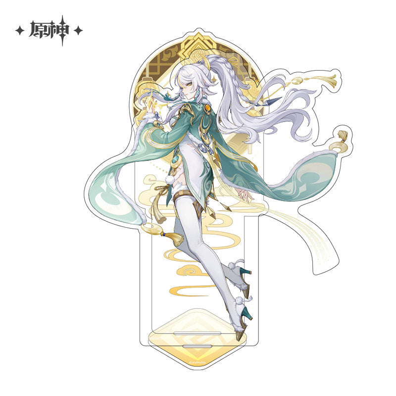 Genshin Impact Liyue Harbor Theme Series Zibai Character Acrylic Standee