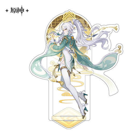 Genshin Impact Liyue Harbor Theme Series Zibai Character Acrylic Standee