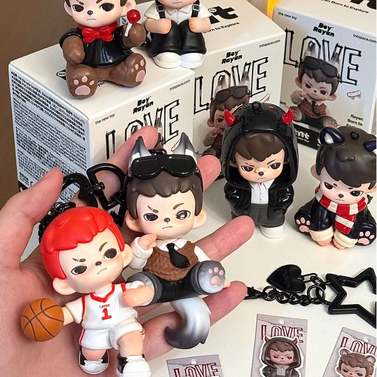 TNT Rayan Passion Companion Series Figure Charm Blind Box