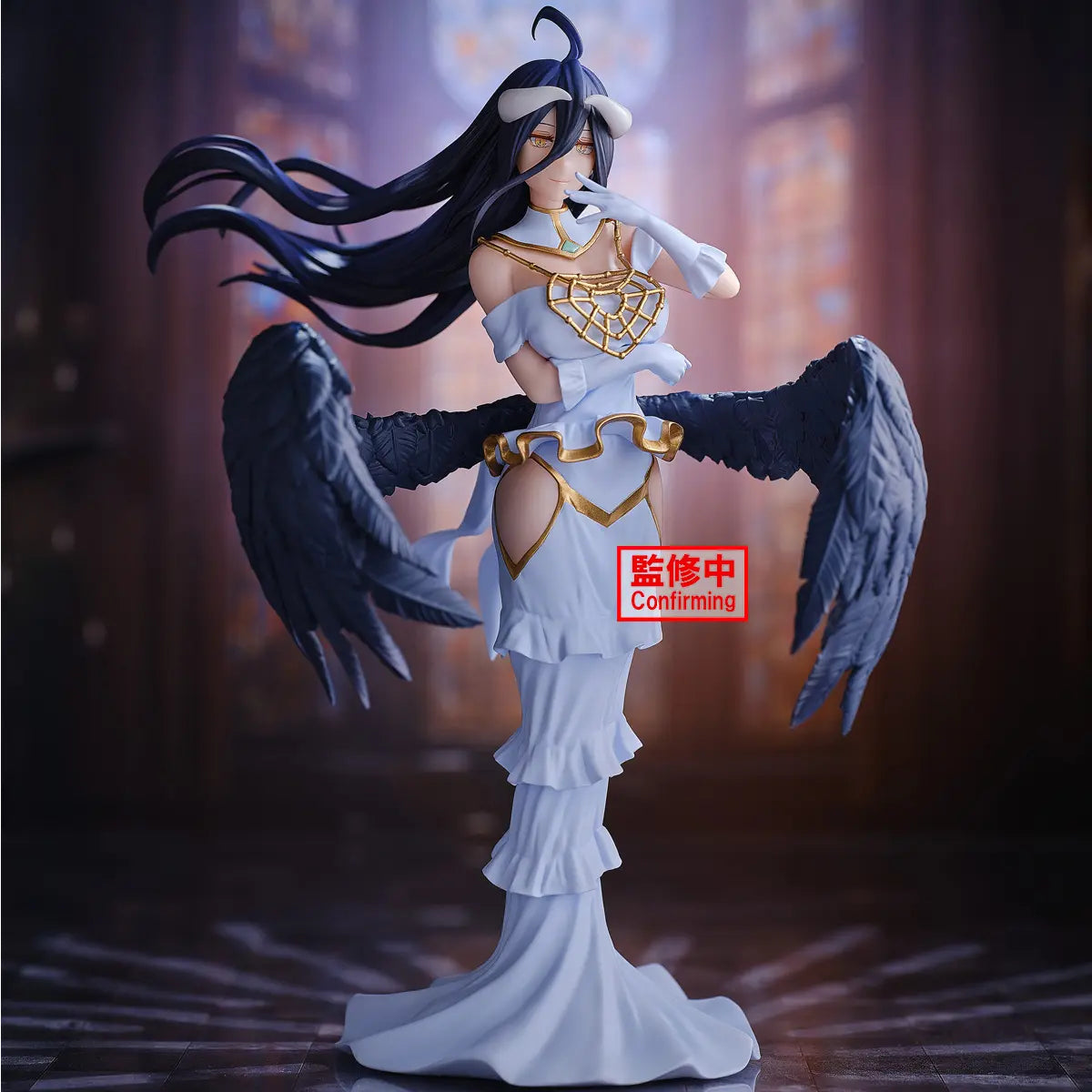 Overlord Albedo Figure Ooal Gown Action Figure Anime Shalltear Bunny Figure
