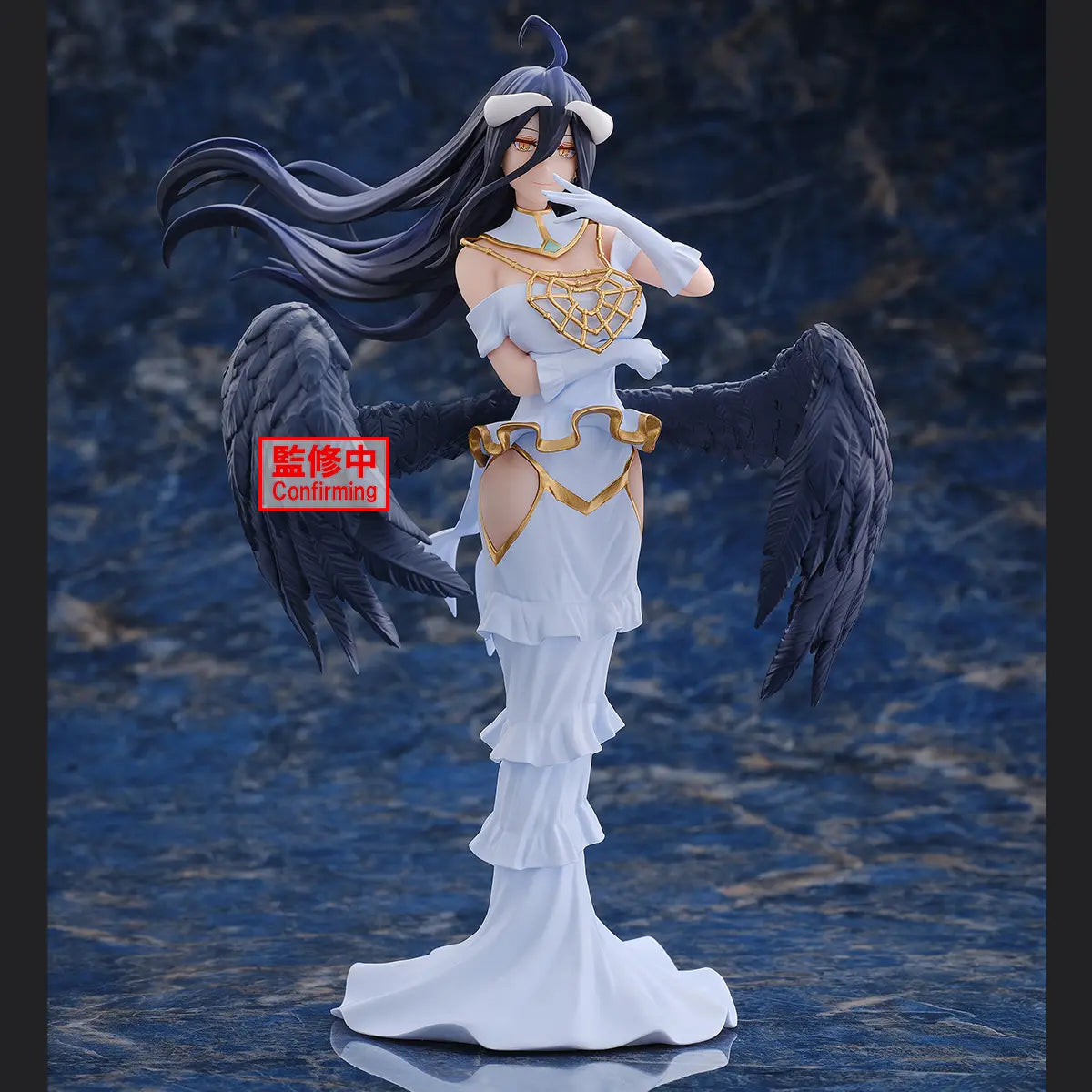 Overlord Albedo Figure Ooal Gown Action Figure Anime Shalltear Bunny Figure